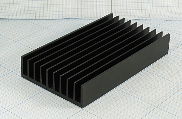 охладитель 150x 85x 25\F27\\Al\чер\BLA163-150\ охладитель 150x 85x 25\F27\\Al\чер\BLA163-150\