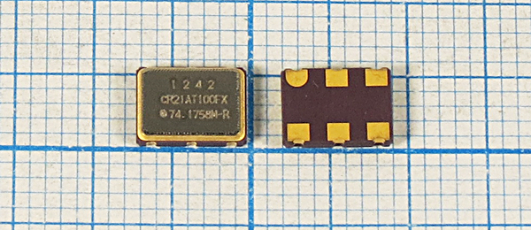 гк 74175,824 \VCXO\SMD07050C6\CM\3,3В\CR21AT100FX\ гк 74175,824 \VCXO\SMD07050C6\CM\3,3В\CR21AT100FX\
