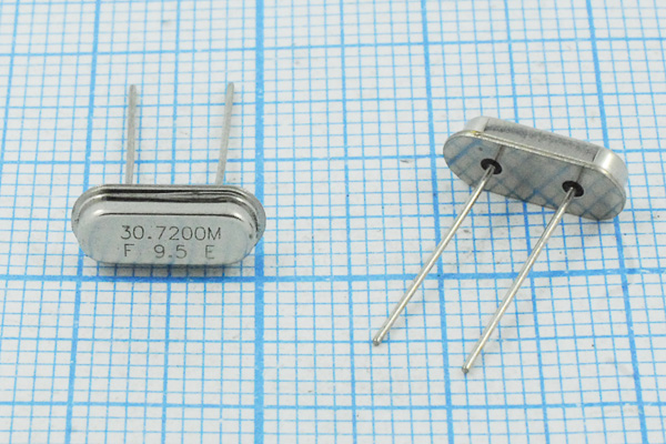 30720 \HC49S2\ 9,5\ 15\ 30/-20~70C\HC49L\1Г 30720 \HC49S2\ 9,5\ 15\ 30/-20~70C\HC49L\1Г