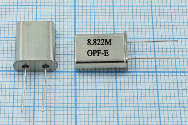 8822 \HC49U\S\ 10\ 30/-40~85C\\1Г (8.822M 0PF-E) 8822 \HC49U\S\ 10\ 30/-40~85C\\1Г (8.822M 0PF-E)